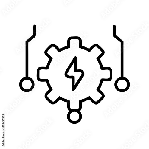 Power Grid Control Icon Design