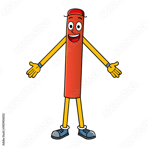 Download Slim Jims Vector Art Illustration Eps File For Design.