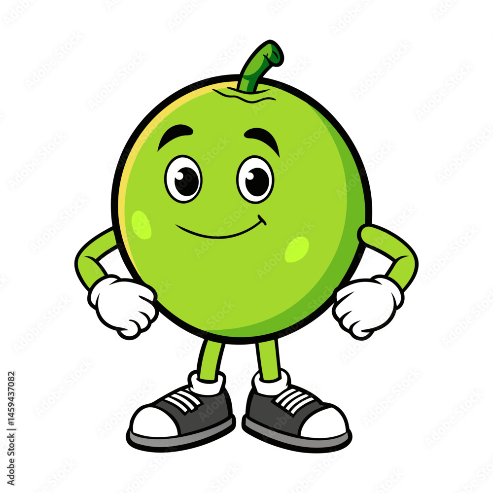 Obraz premium Download Lime Vector Art Illustration Eps File For Design.