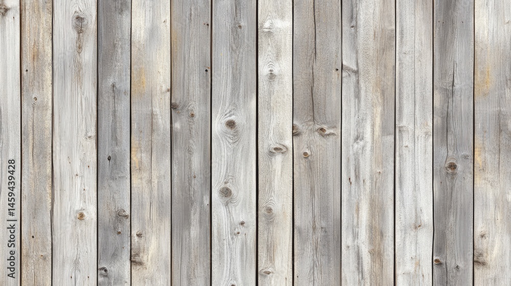 Fototapeta premium Aged wooden planks create a rustic wall texture.