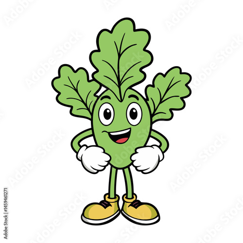 Download Arugula Vector Art Illustration Eps File For Design.