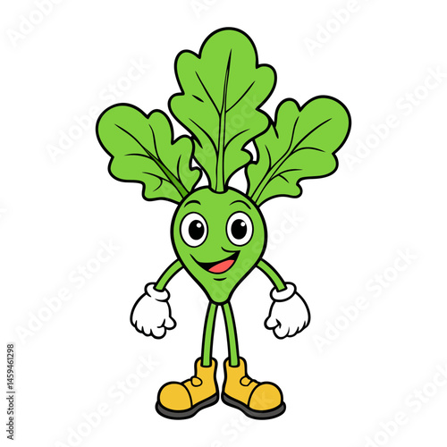 Download Arugula Vector Art Illustration Eps File For Design.