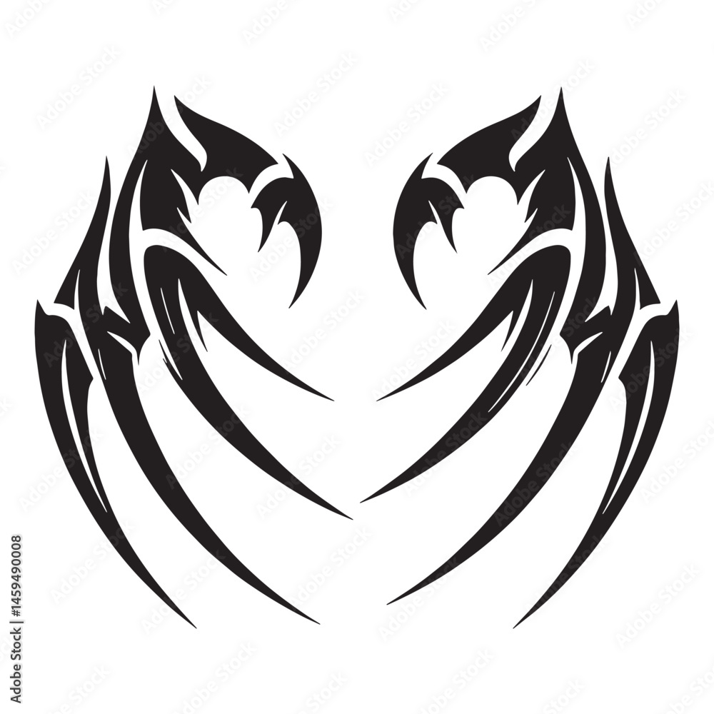 Sleek Claws silhouette, modern shape and primal strength – Claws illustration – Minimalist Claws vector – Weapon silhouette
Sleek Claws silhouette, modern shape and primal strength – Claws illustration – Minimalist Claws vector – Weapon silhouette