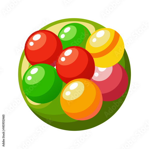 Download Skittles Vector Art Illustration Eps File For Design.