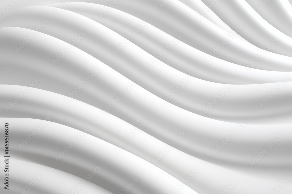 Obraz premium White abstract wave background