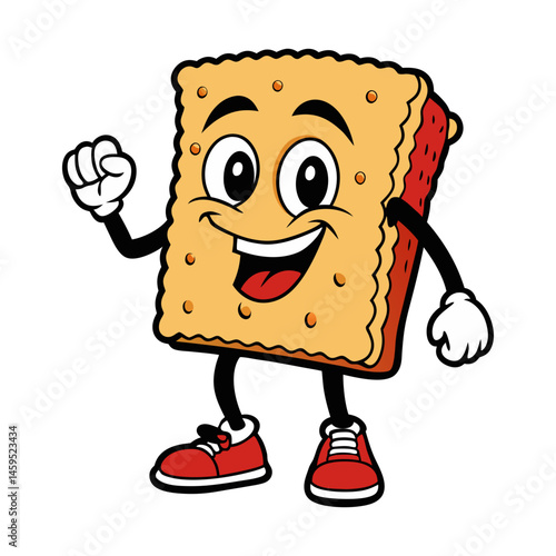 Download Cracker Jack Food Vector Art Illustration Eps File For Design.