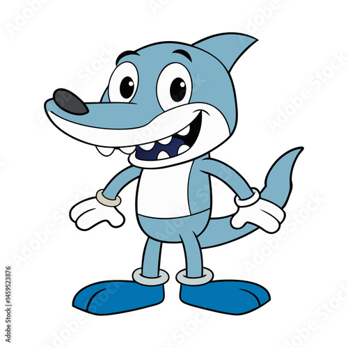 Download Dogfish Vector Art Illustration Eps File For Design.