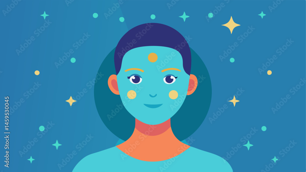 Glow Effect on Skin A glowing radiant skin tone illustration that emphasizes the vibrant and healthy look of the skin posttreatment with sparkles around the face. Glow Effect on Skin A glowing radiant skin tone illustration that emphasizes the vibrant and healthy look of the skin posttreatment with sparkles around the face.
