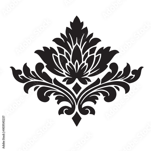 Sophisticated floral graphics providing inspiration for creative design projects

