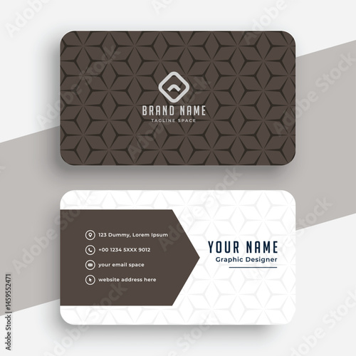 business cards mockup. Vector illustration
