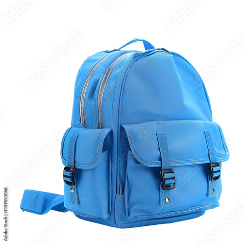 premium school beg  isolated on transparent background