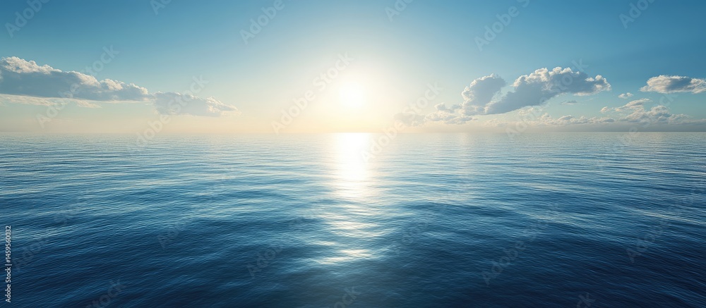 Obraz premium Serene Sunset Sea