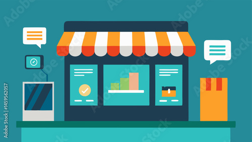Dynamic Retail Display A storefront with digital screens showcasing changing product offers based on realtime data about popular items and customer preferences.