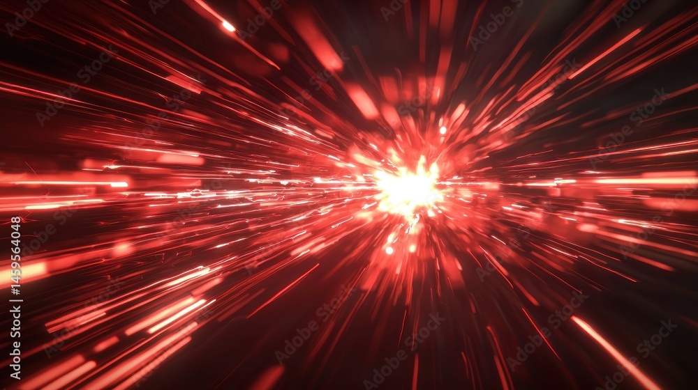 Red Hyper Speed Burst: A Journey Through Light and Energy Red Hyper Speed Burst: A Journey Through Light and Energy