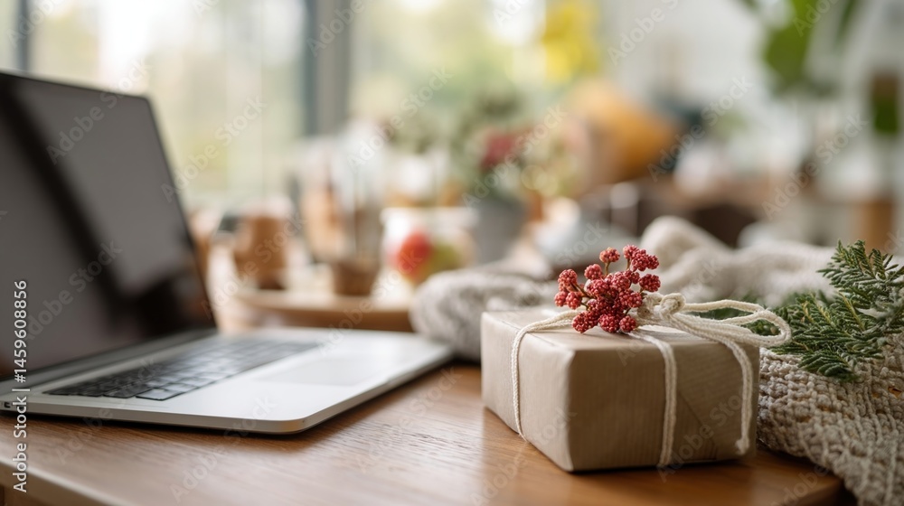 An eyecatching digital advertit banner on a website showcasing discounts and promo codes aimed at encouraging online shopping during a holiday season.