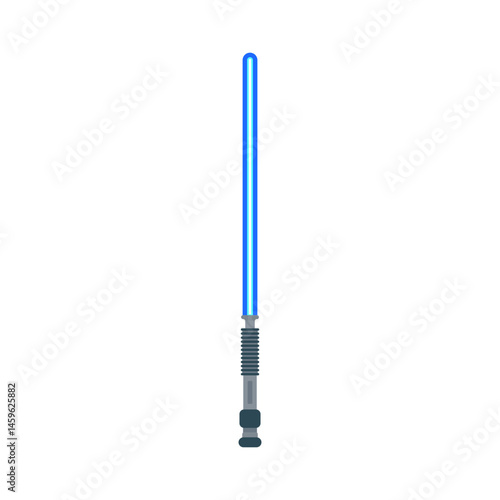 Light sword. Light Futuristic Swords. Vector Illustration.