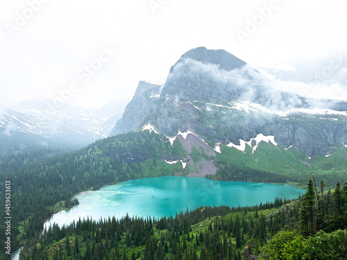 lake in the mountains