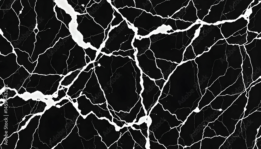 Bold Black Marble with White Swirls Seamless Texture Bold Black Marble with White Swirls Seamless Texture