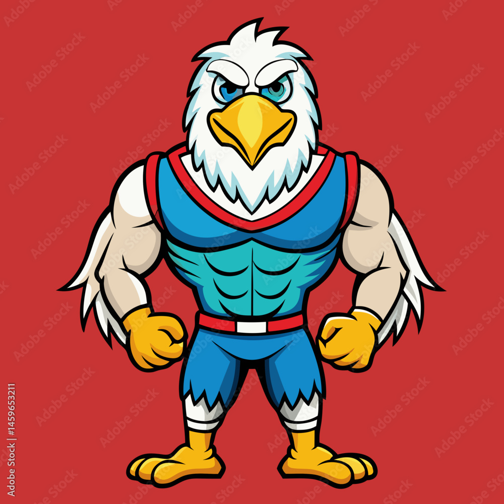 Obraz premium cartoon illustration of a man