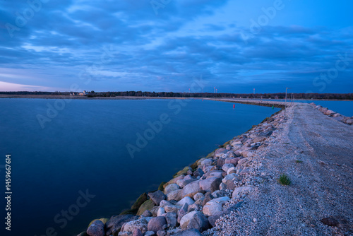Wallpaper Mural view of the sea from the pier Torontodigital.ca