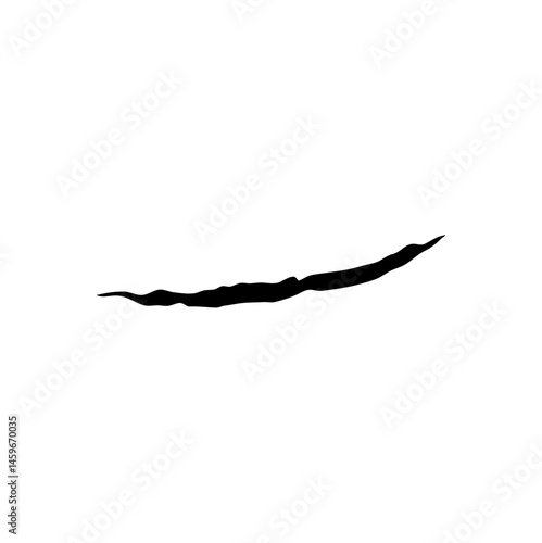 Black claw scratches. Vector illustration 