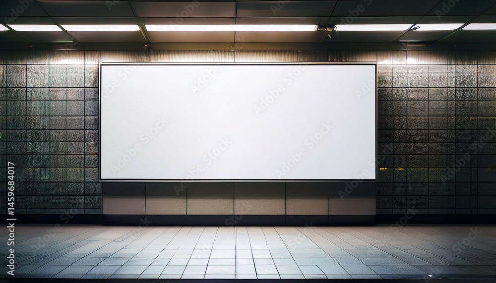 blank white rectangular wall lightbox mockup in underground or train station for advertising layouts in transit zones urban design blogs and waiting or public space concepts blank white rectangular wall lightbox mockup in underground or train station for advertising layouts in transit zones urban design blogs and waiting or public space concepts