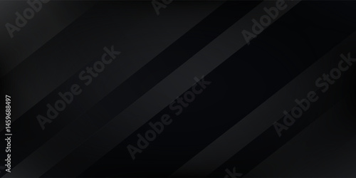 Black abstract background. Elegant dark diagonal shape elements.