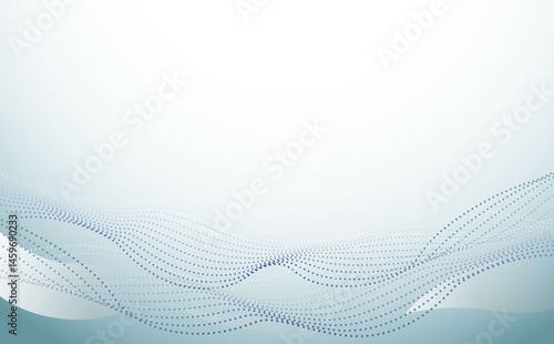 ビジネス　ドットライン幾何学背景イラスト