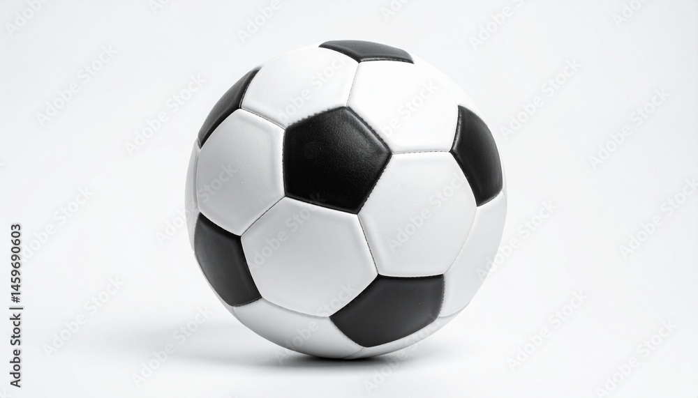Obraz premium soccer ball on white background