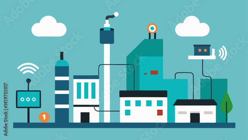 Energy Consumption Monitoring An industrial site with machines having edge devices that track and analyze energy usage locally helping reduce costs and optimize consumption.
