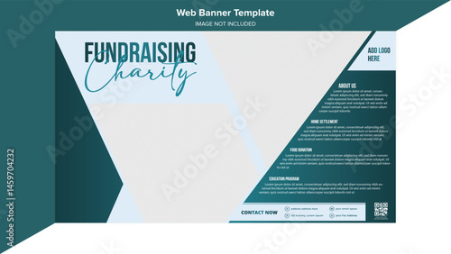 Dynamic Nonprofit Fundraising Banners – Modern Donation Drive Visuals for Mobile-Optimized Charity Campaigns, Designed for Adobe Stock Visibility & Conversions