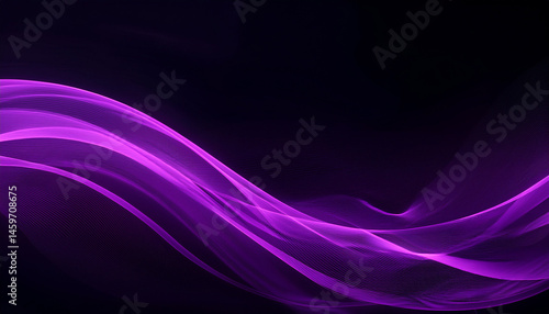 Wallpaper Mural sophisticated purple wave design with elegant flowing curves ideal for premium digital backgrounds high end artistic projects and modern graphic design applications Torontodigital.ca