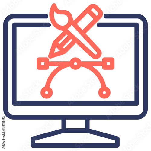 Online Designing Icon