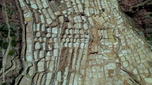 The Maras Salt Mines are a Complex of More than 3,000 Natural Salt Ponds, Located in the Sacred Valley of the Incas, near Cusco, Peru