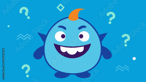 Playful Mischief A face smirking with one raised eyebrow and a playful glint in the eyes. The mouth is curled into a sly smile revealing a single exaggerated fang. The are slightly