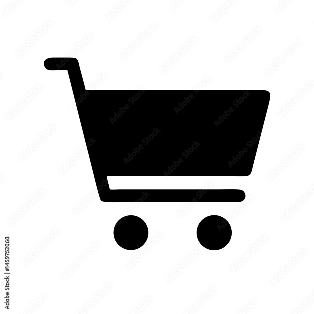 Cart add icon vector illustration Cart add icon vector illustration