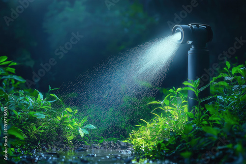 An illustration of a garden...