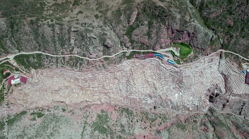 The Maras Salt Mines are a Complex of More than 3,000 Natural Salt Ponds, Located in the Sacred Valley of the Incas, near Cusco, Peru