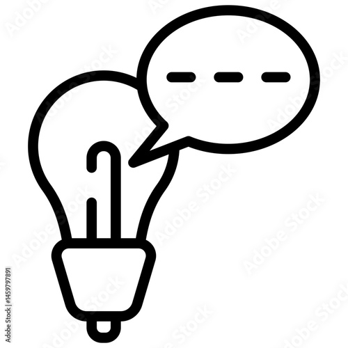 Advice Outline Icon