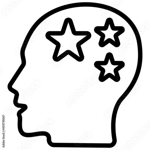 Confidence Outline Icon