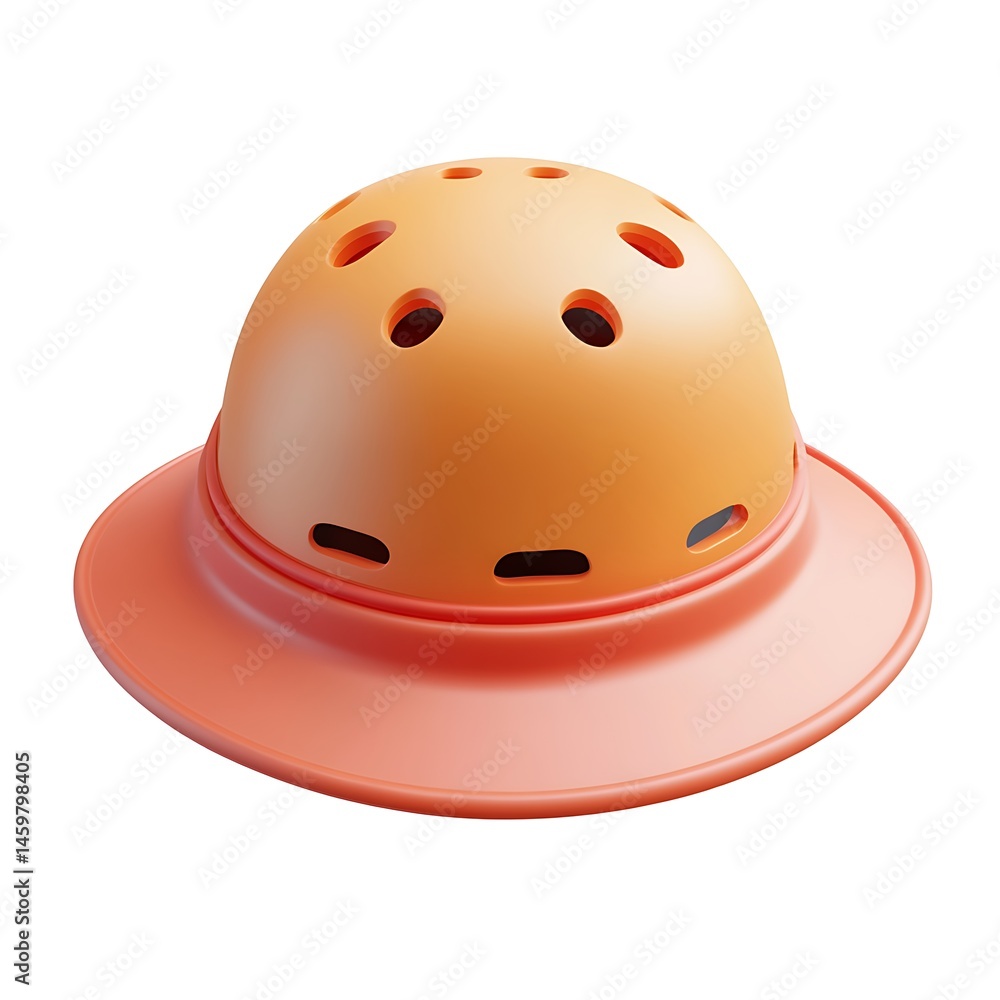 Fototapeta premium Orange safety helmet