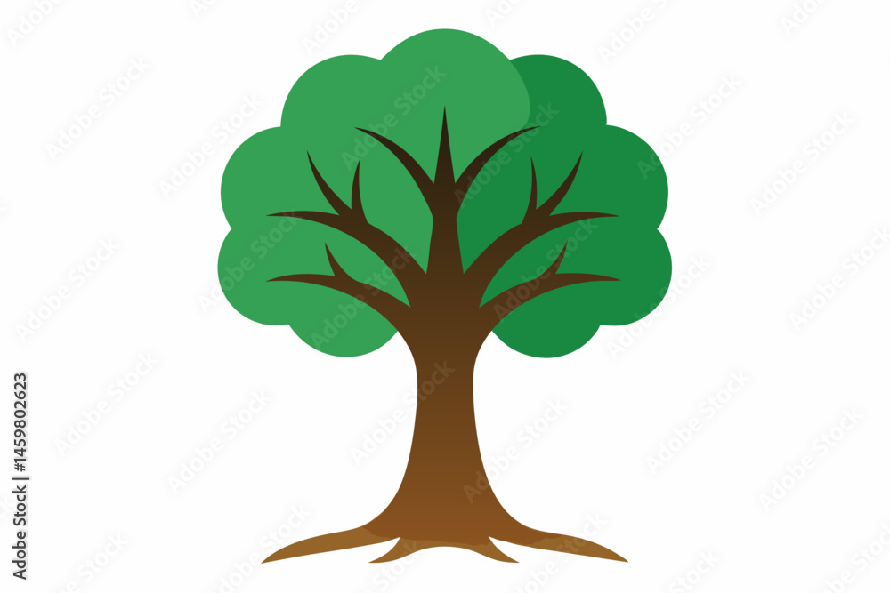 Fototapeta premium green tree vector