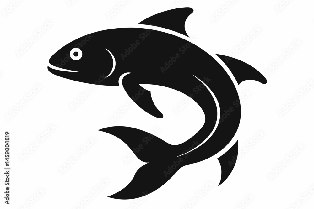 Obraz premium dolphin isolated on white