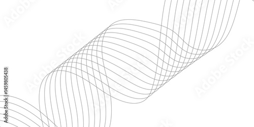 Abstract white background with a glowing abstract waves. Abstract wave element for design. Digital frequency track equalizer, Futuristic background design. Long exposure, Light painting photography.