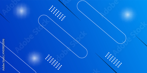 Abstract blue geometric background. shape combination Modern Vector illustration eps 10