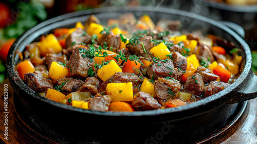 Cozy Winter Food – Iron Pot Stew