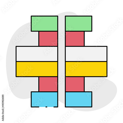 Hoverboard icon single vector illustration