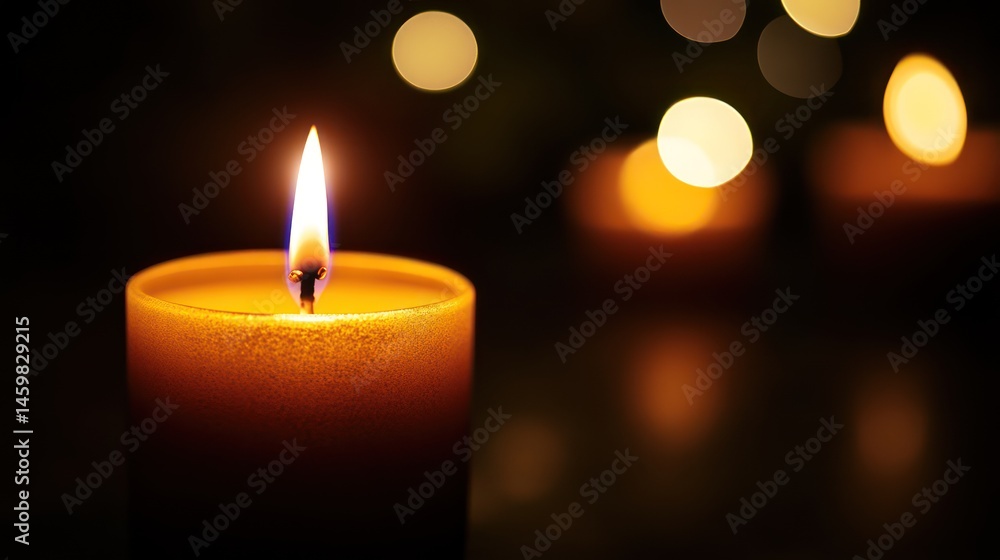 A high-contrast candlelit setting, rich warm tones softly illuminating a dark backdrop A high-contrast candlelit setting, rich warm tones softly illuminating a dark backdrop