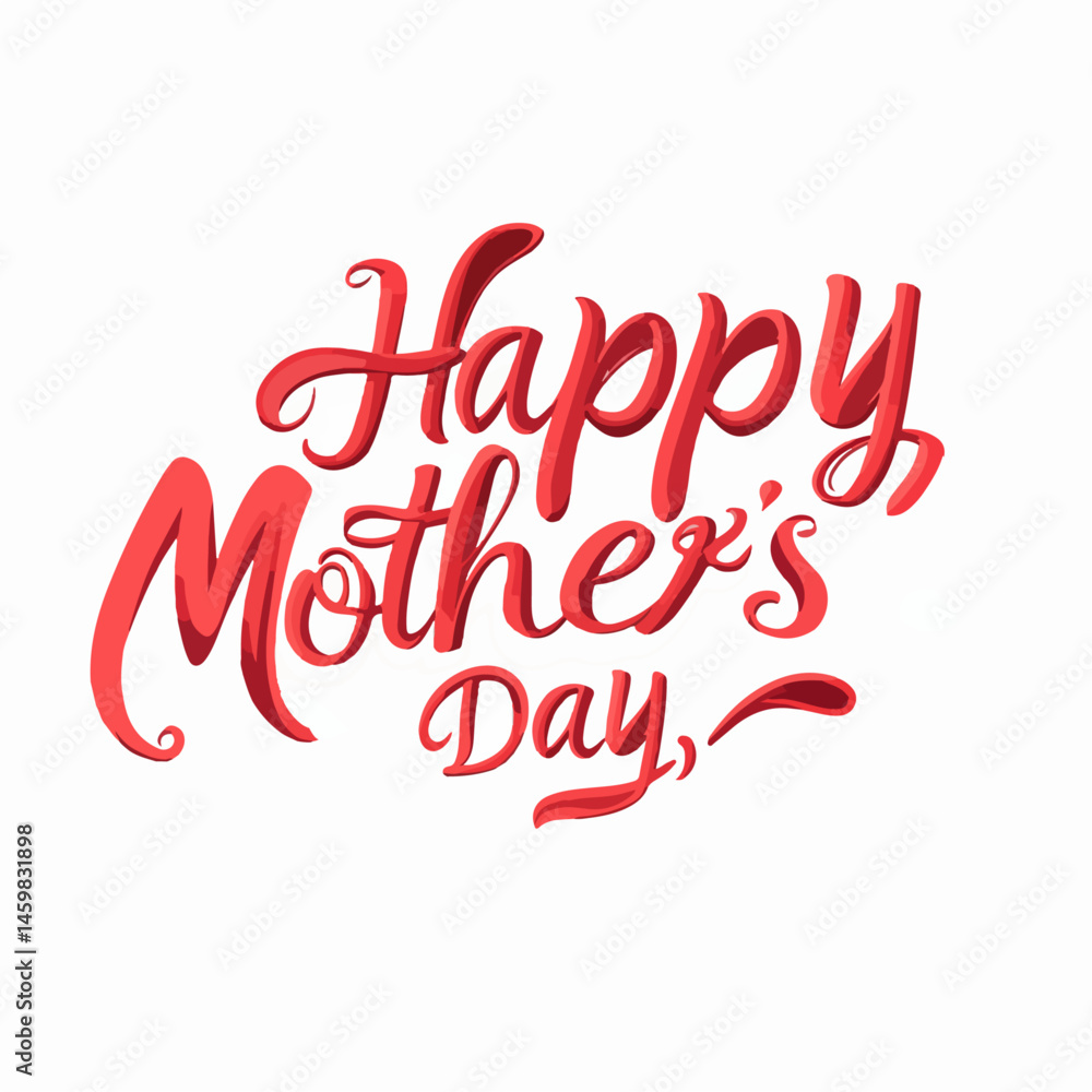 Elegant Mother's Day Typography Design Elegant Mother's Day Typography Design