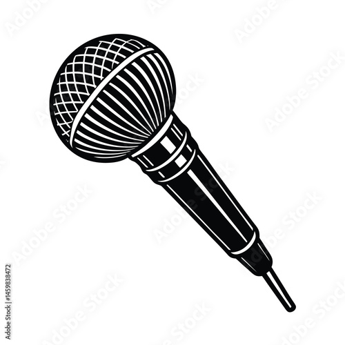 microphone vector illustration